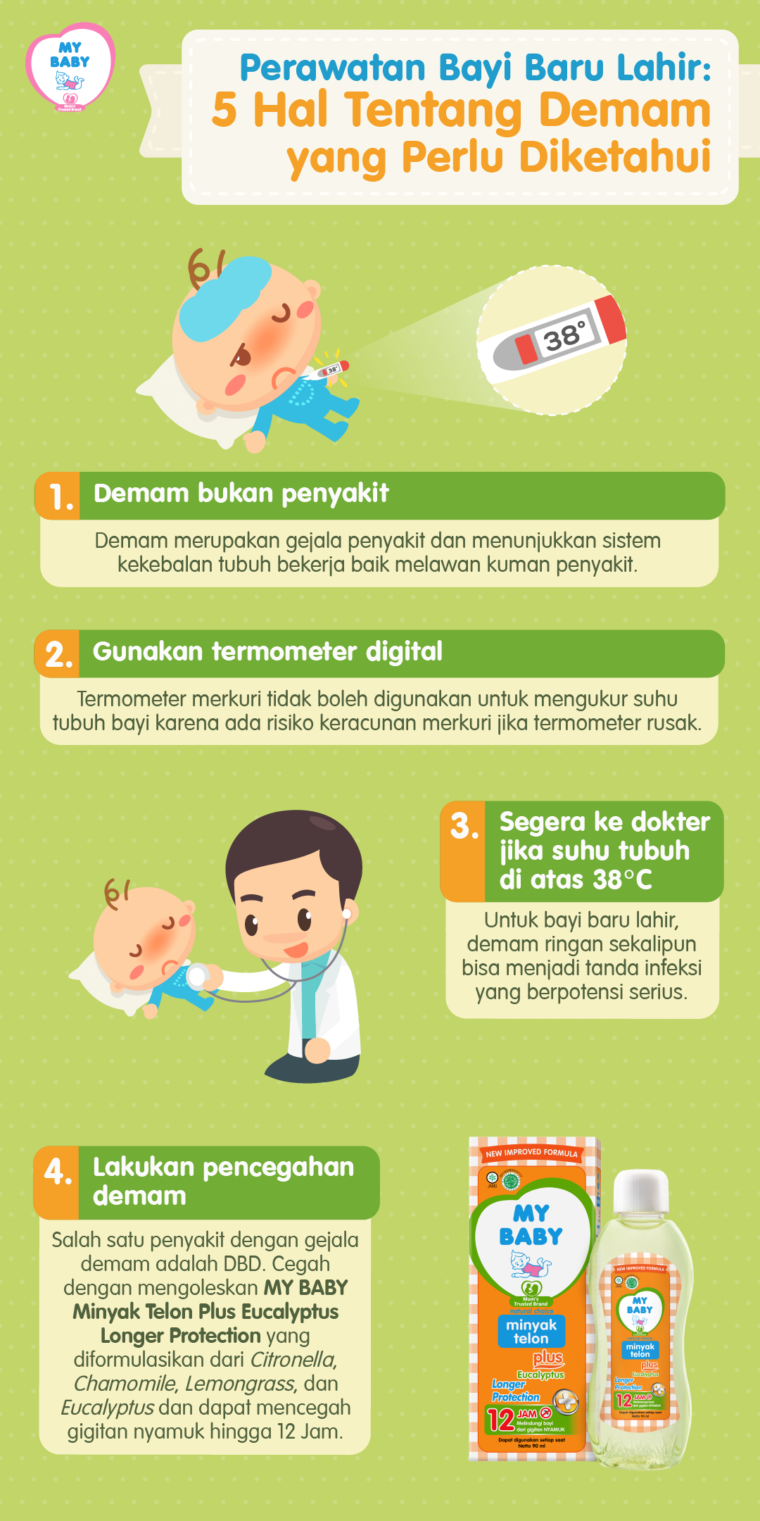 Perawatan Bayi Baru Lahir 5 Hal Tentang Demam yang Perlu Diketahui