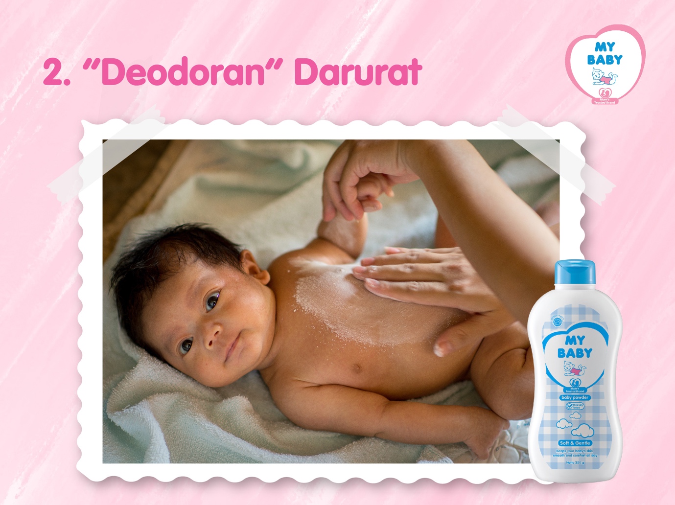 Mybaby - 3 Manfaat Bedak Bayi Yang Belum Banyak Diketahui Mybaby - 3 Manfaat Bedak Bayi Yang Belum Banyak Diketahui