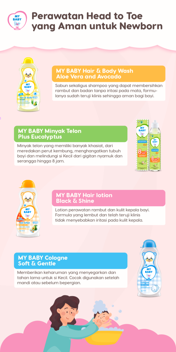 Perawatan Head to Toe yang Aman untuk Newborn